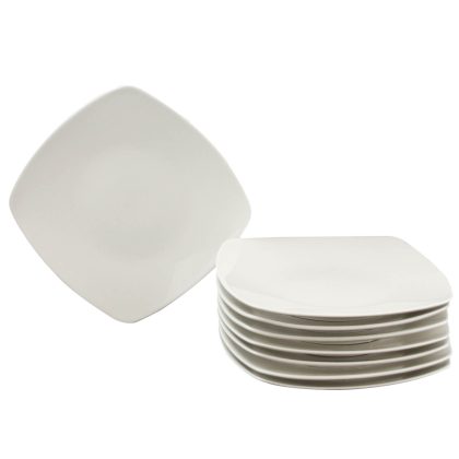 Gibson Simplicity Buffetware 8 Piece Dessert Plate