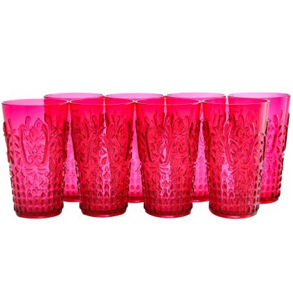Studio California Elmira 20.5 oz Acrylic Tumbler in Red