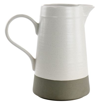 Bee and Willow Milbrook Large 60oz Serving Pitcher in Off-White
