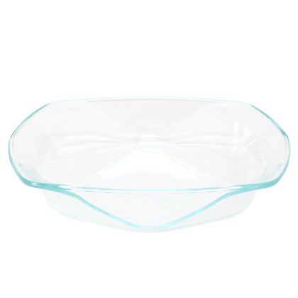 Soho Lounge Carnegie Hill 14 inch x 12 Inch x 2.8 Inch Tempered Glass Baking Pan with Built-in Handles