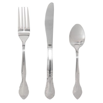 Gibson Everyday Fairmont 3 Piece Stainless Steel Flatware Set