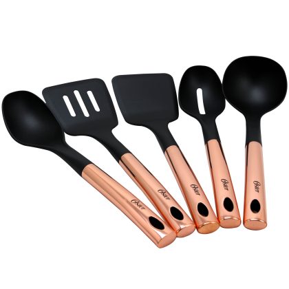 Oster Kitchen Bliss Kitchen Tools Set with Rose Gold Handle