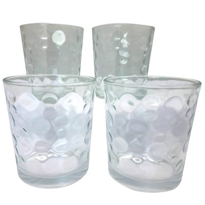 Gibson Home Great Foundations 4-Piece 13 oz. Double Old Fashioned Glass Set