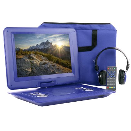 beFree Sound 14.1 Inch Portable DVD Player with Swivel TFT-LCD Screed USB