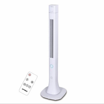 Optimus 48 Inch Pedestal Tower Fan with Remote Control