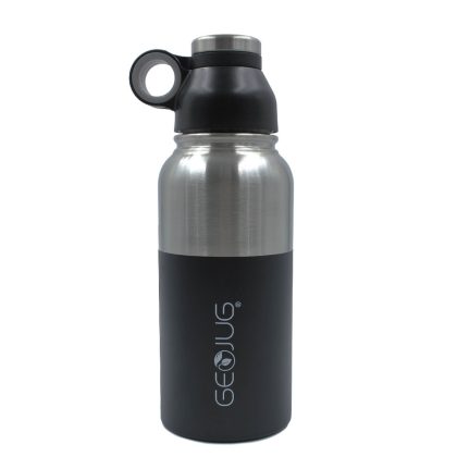 Brentwood GeoJug 40oz Stainless Steel Vacuum Insulated Water Bottle