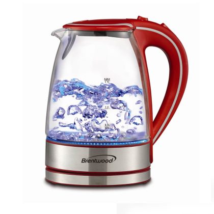 Brentwood Tempered Glass Tea Kettles