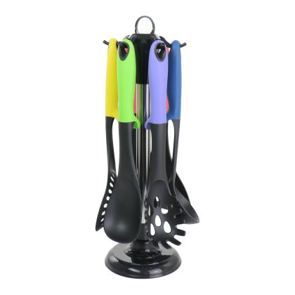 MegaChef Assorted Color Nylon Cooking Utensils