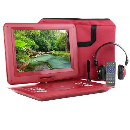 Trexonic 14.1 Inch Portable DVD with TV Tuner Player with Swivel TFT-LCD Screen and USB