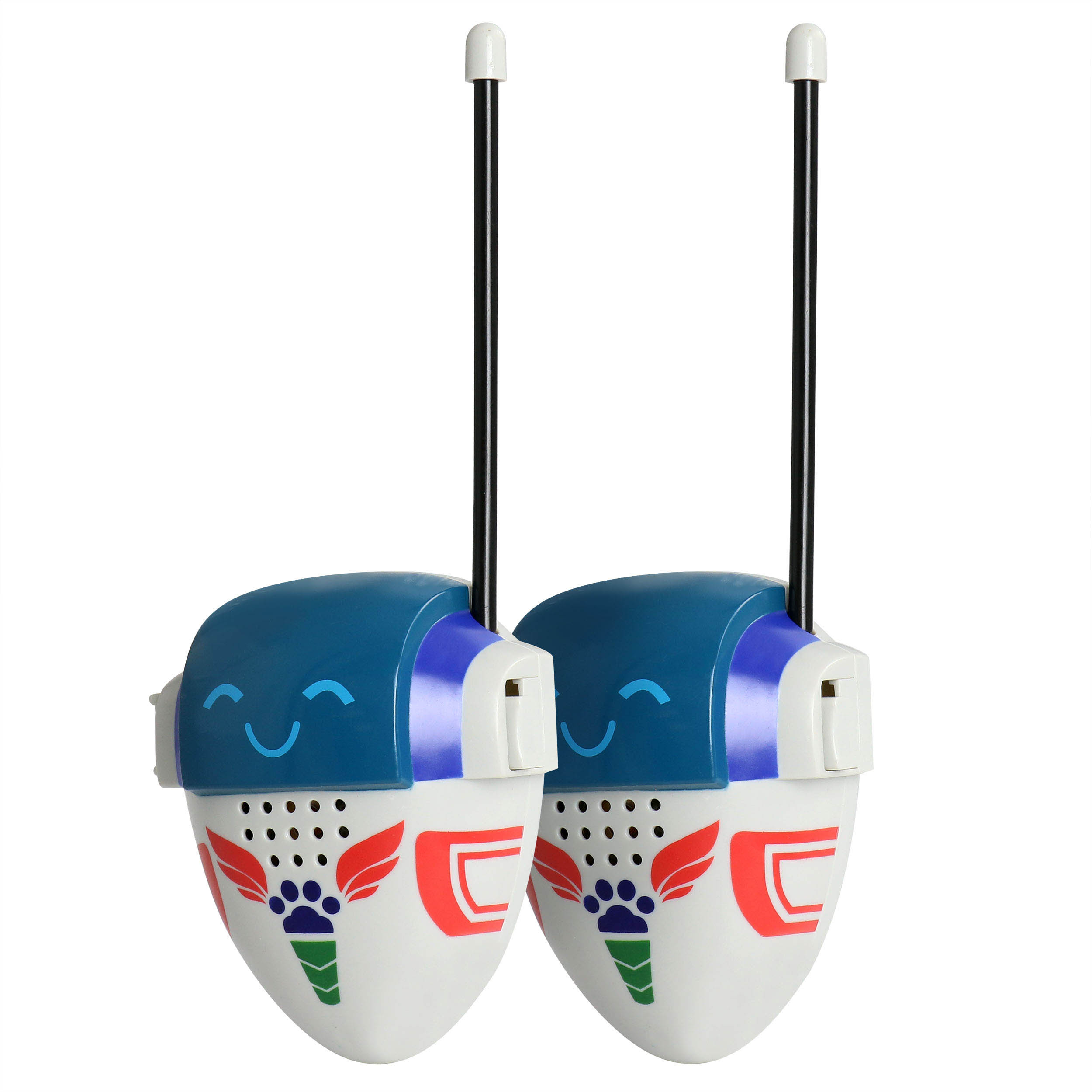 PJ Masks 2 Piece Molded PJ Robot Walkie Talkie Set in Multi-Color