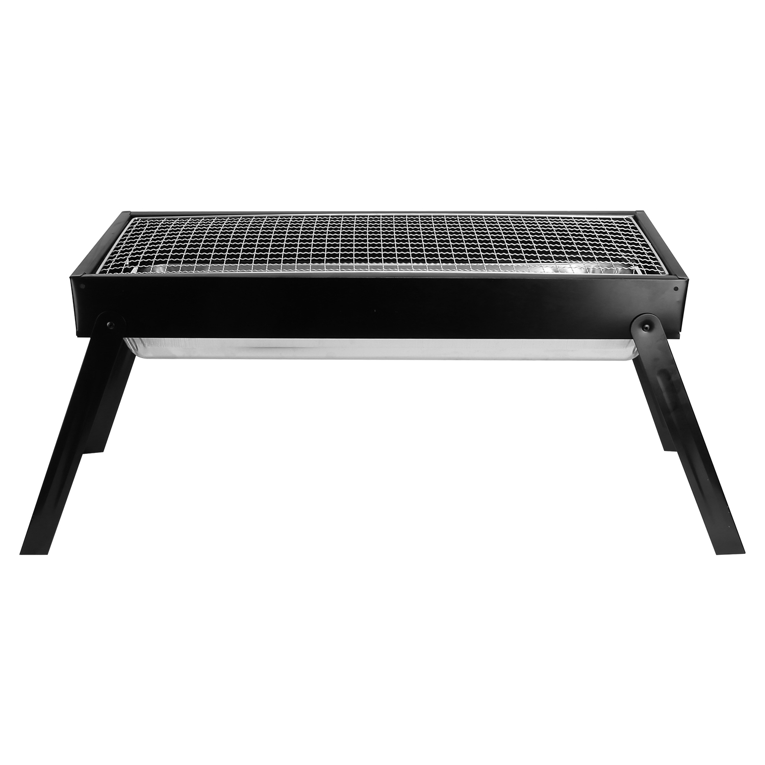 Foldable Charcoal BBQ Grill Stainless Steel Grill Net Easy Setup Portable Tabletop Barbecue Grill for Camping Picnic Outdoor Party Backyard - Image 3