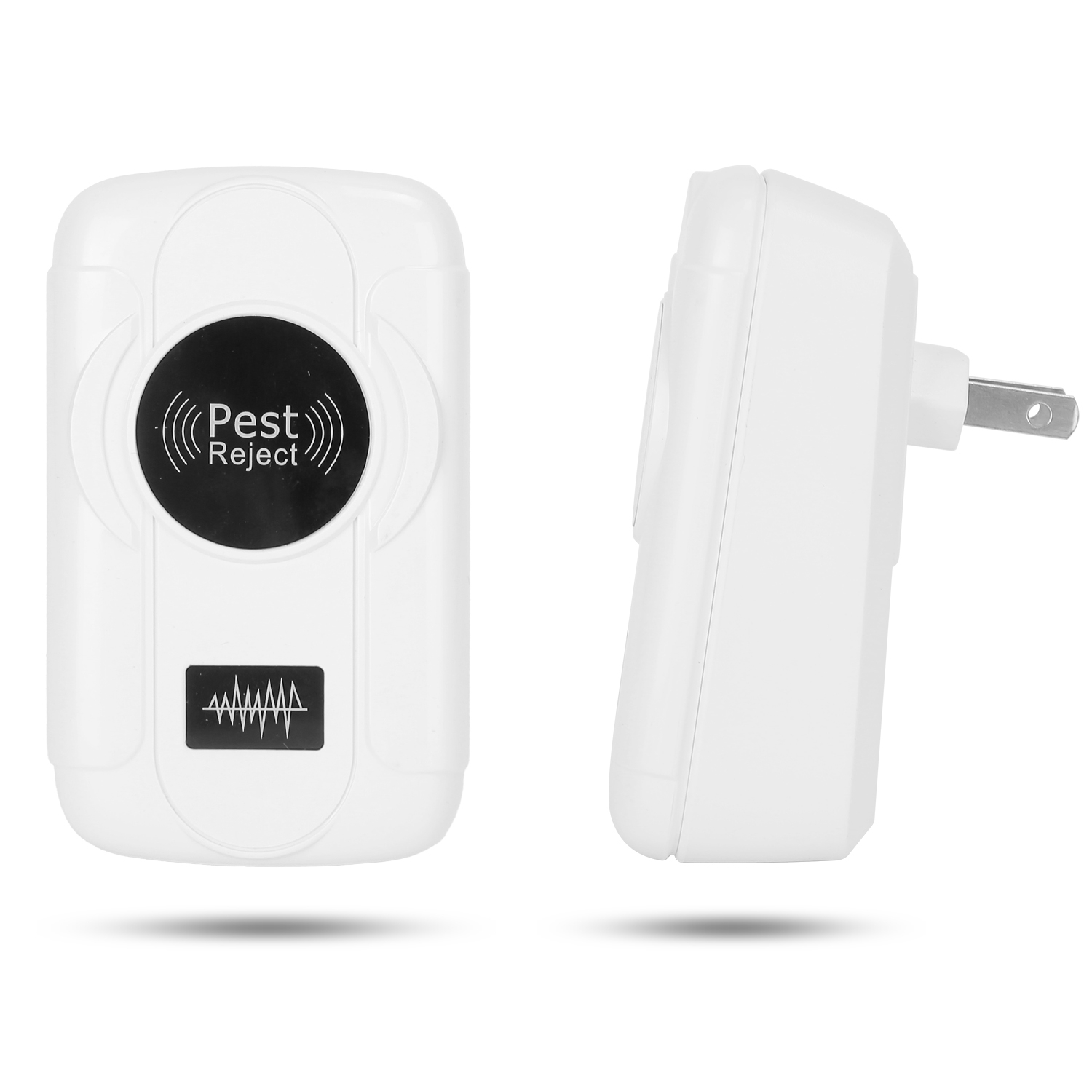 6 Pack 32-120KHz Ultrasonic Insect Repellent Indoor Plug In Bug Repellent Mosquito Roaches Mice Control with 3 Modes for Bedroom Garage Warehouse Offi - Image 3