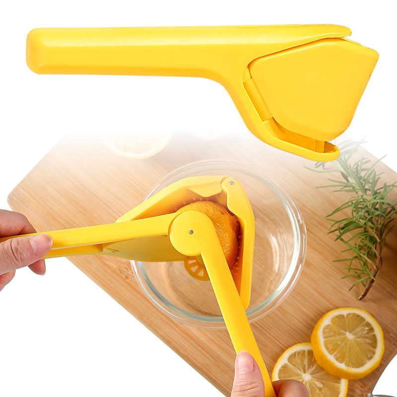 Manual Lemon Squeezer Fold Flat Design Effortless Hand Lemon Juicer Squeezer Manual Citrus Juicer with Sideways Pivot Increase Leverage Reduce Effort - Image 2